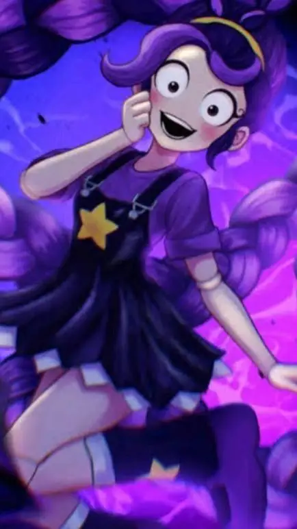 ai character: lilly love braids  background