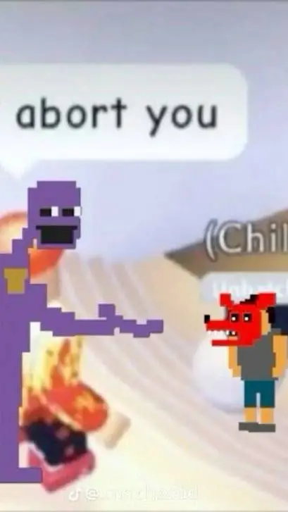 ai character: Fnaf x past fnaf!! background