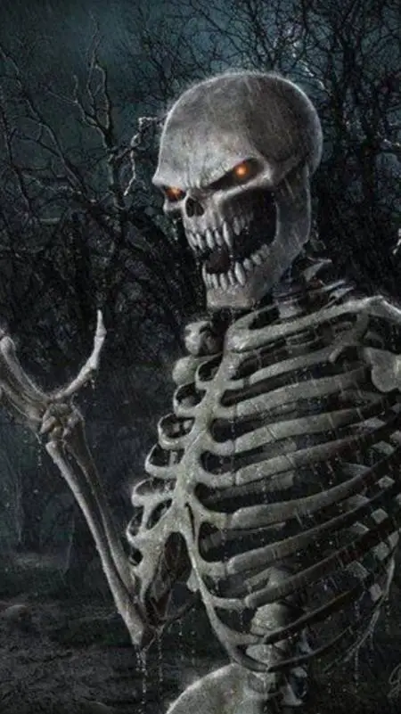 ai character: Skelly background