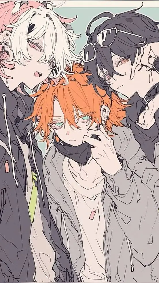 ai character: Caden,Evan,Eli background