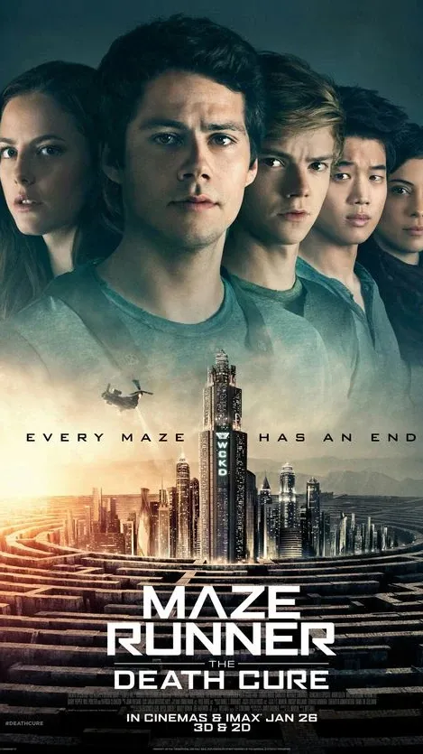 ai character: Maze runner cast background