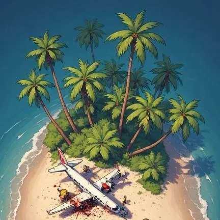 chat with ai character: HH on an island