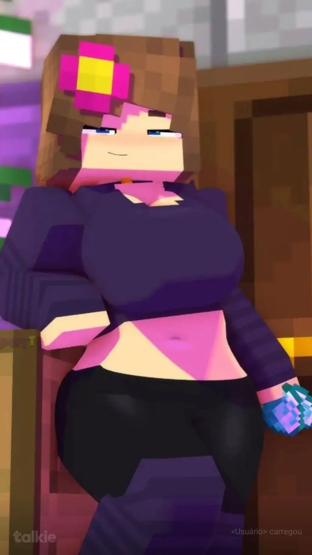 ai character: Jenny Belle background