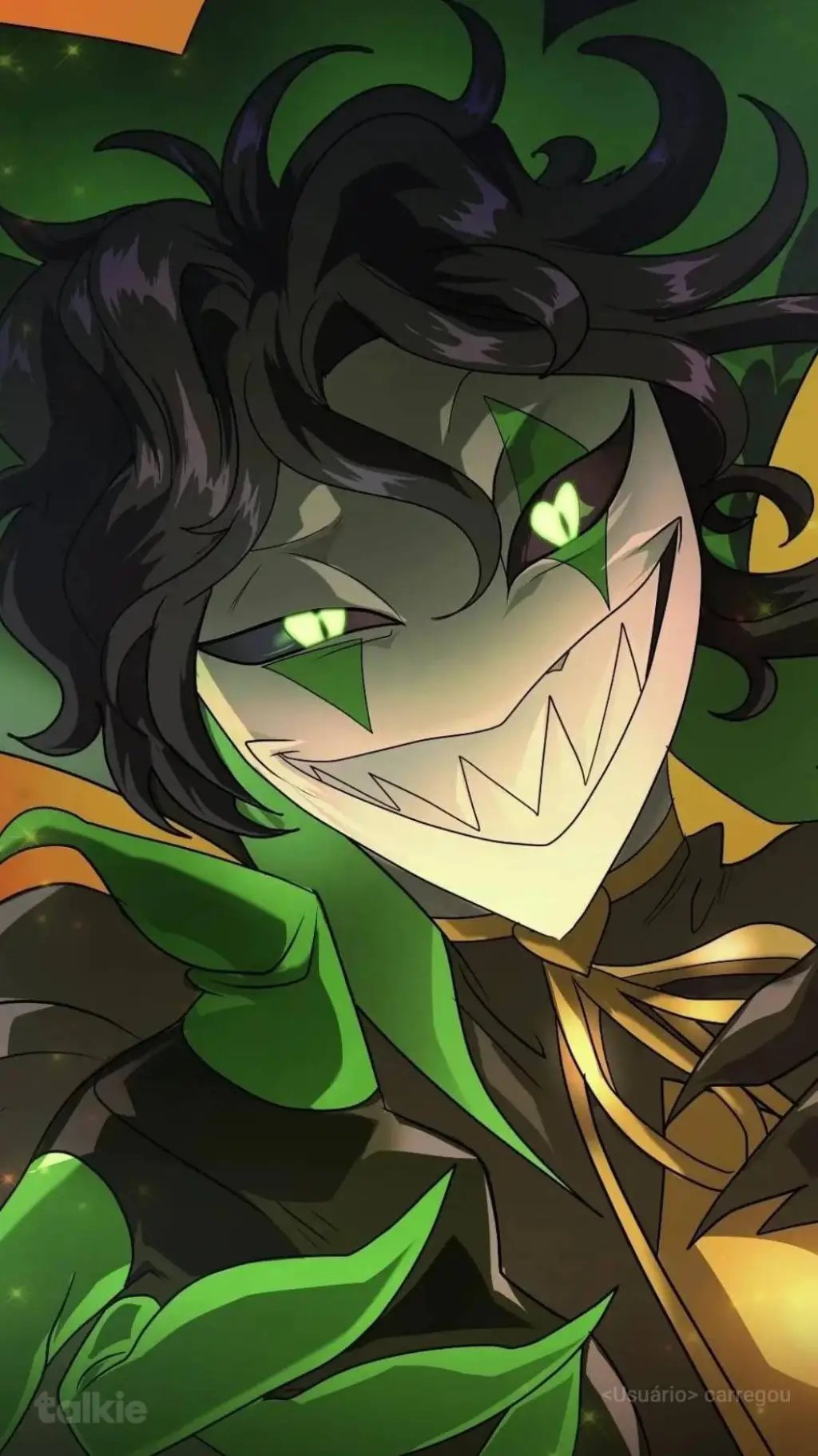 ai character: Arlequim background