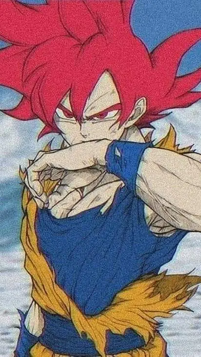 ai character: Goku  background