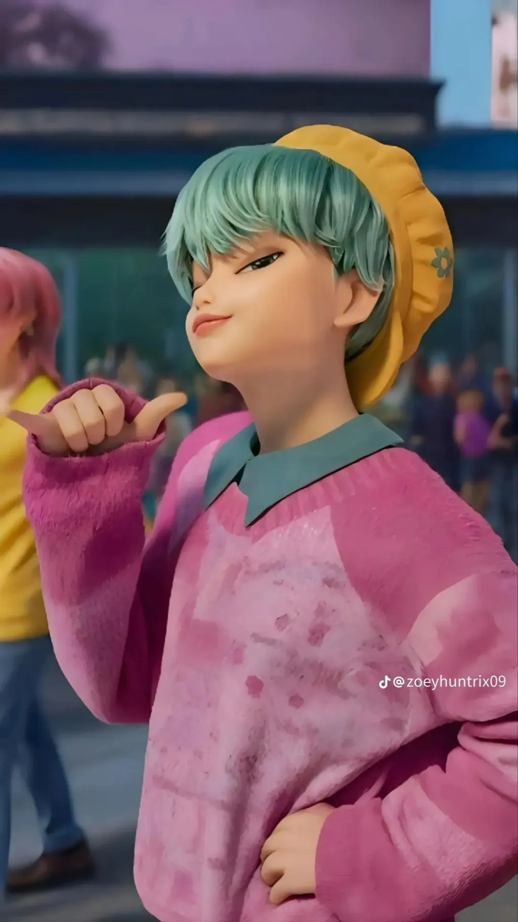 ai character: Baby Saja background