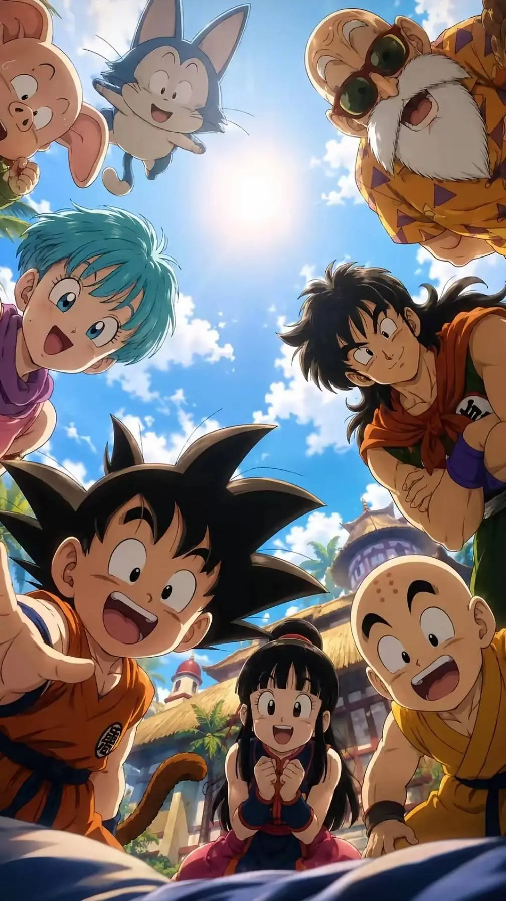 ai character: Dragon Ball background