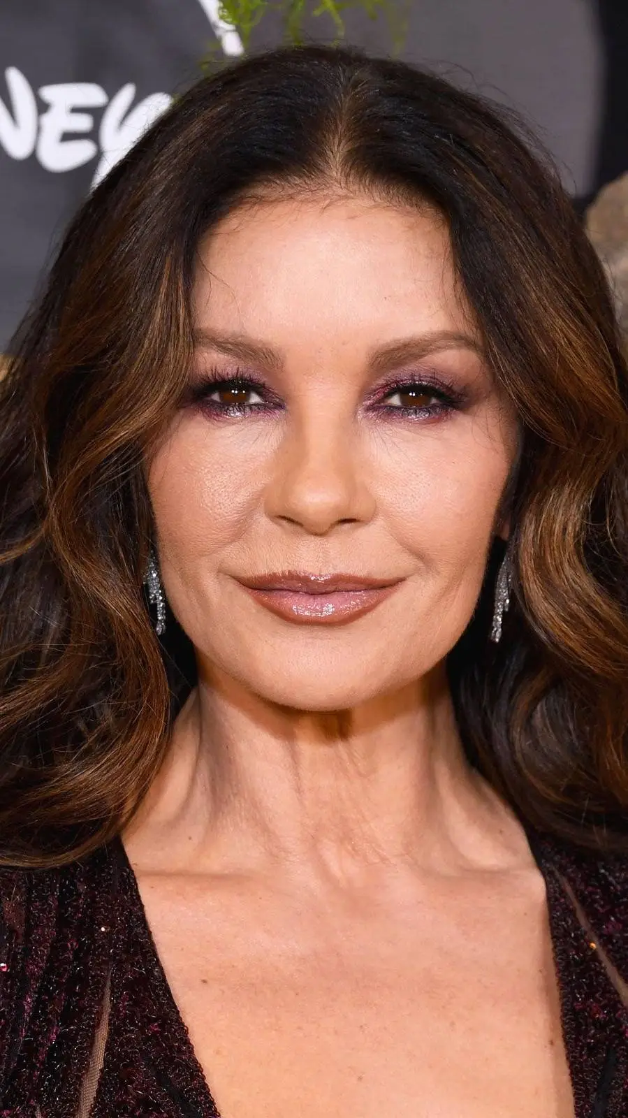 ai character: CatherineZetaJones background