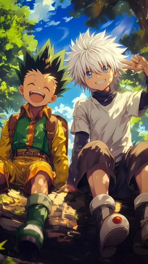 ai character: Gon/Killua  background