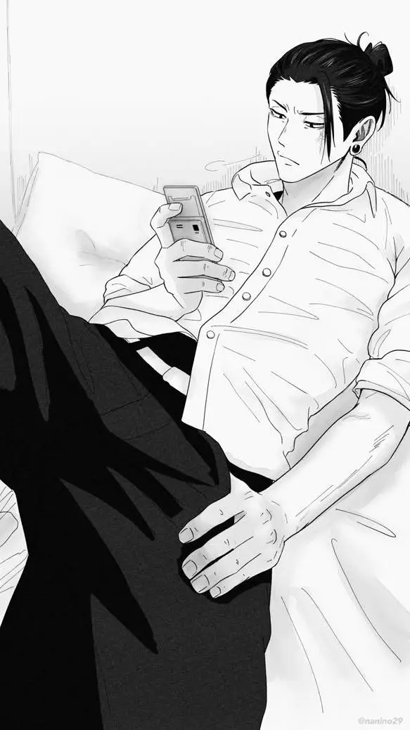 ai character: ¥\ Suguru Geto /¥ background