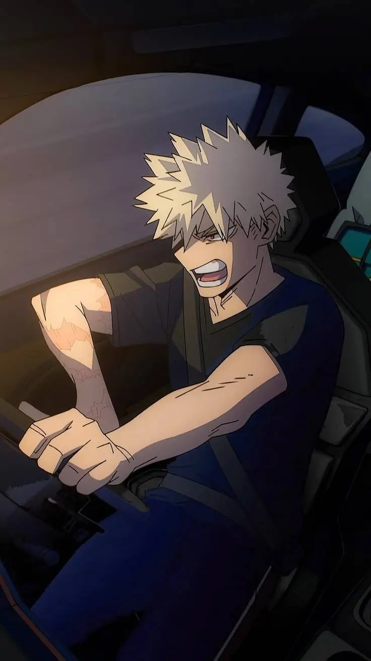 ai character: 💥 Katsuki Bakugo 💣 background