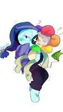 ai character: Moonflower background