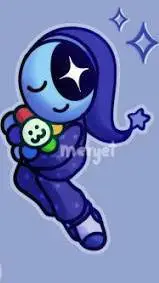 ai character: Moonflower background