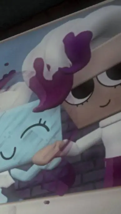 ai character: Style :0 background