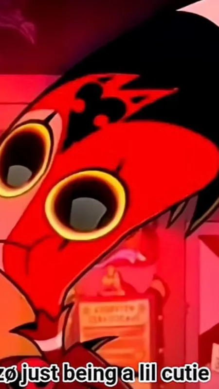 ai character: Blitzo  background