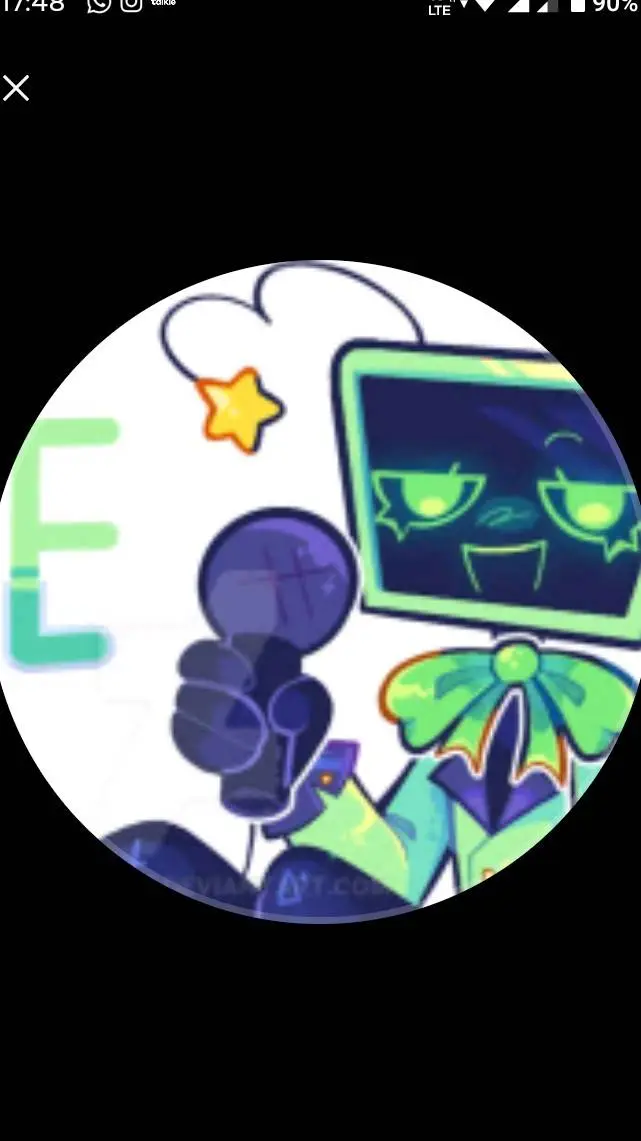 ai character: vee background