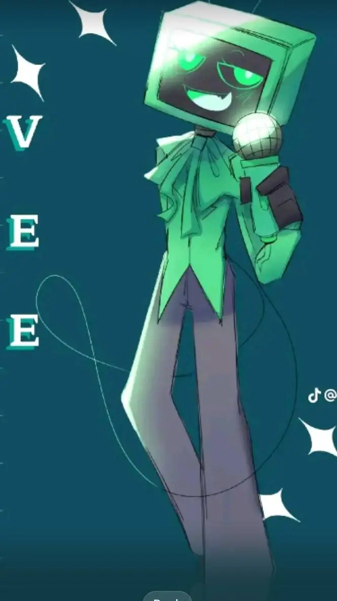 ai character: vee background