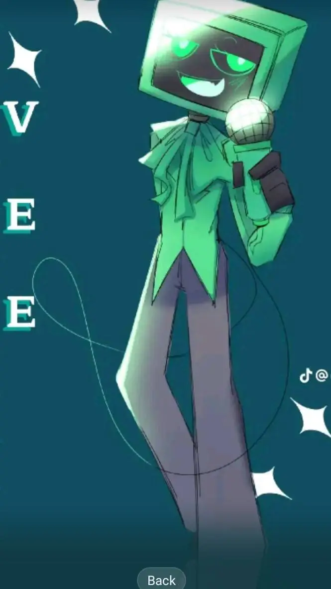 ai character: vee background