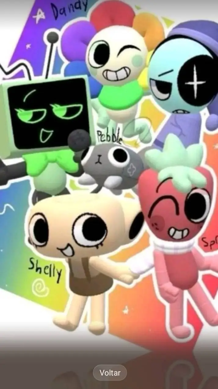 ai character: turma dos mains background