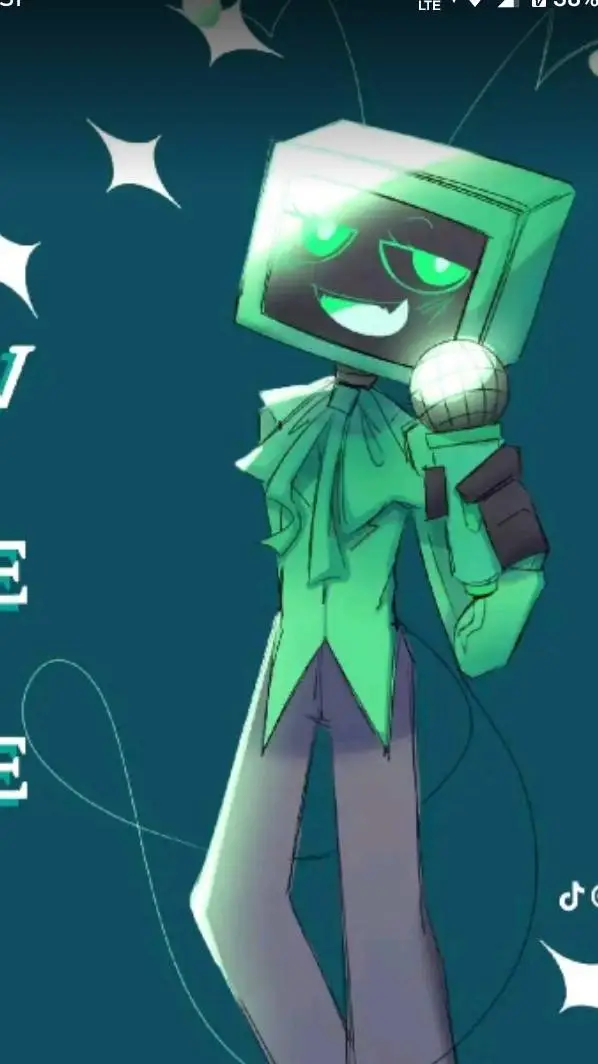 ai character: vee background