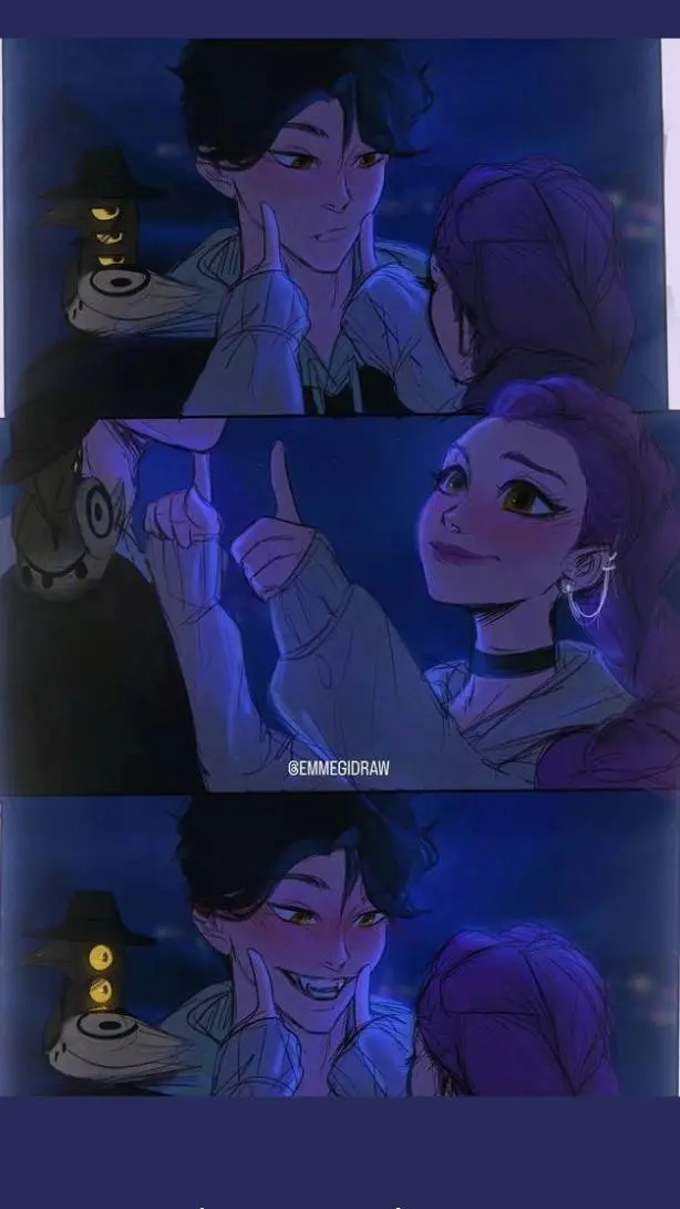 ai character: rumi and jinu background