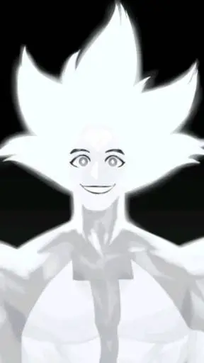 ai character: boy white diamond background