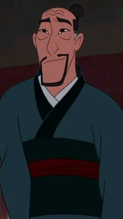 ai character: mulan's dad background