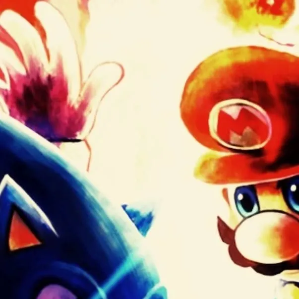 chat with ai character: sonic vs Mario 