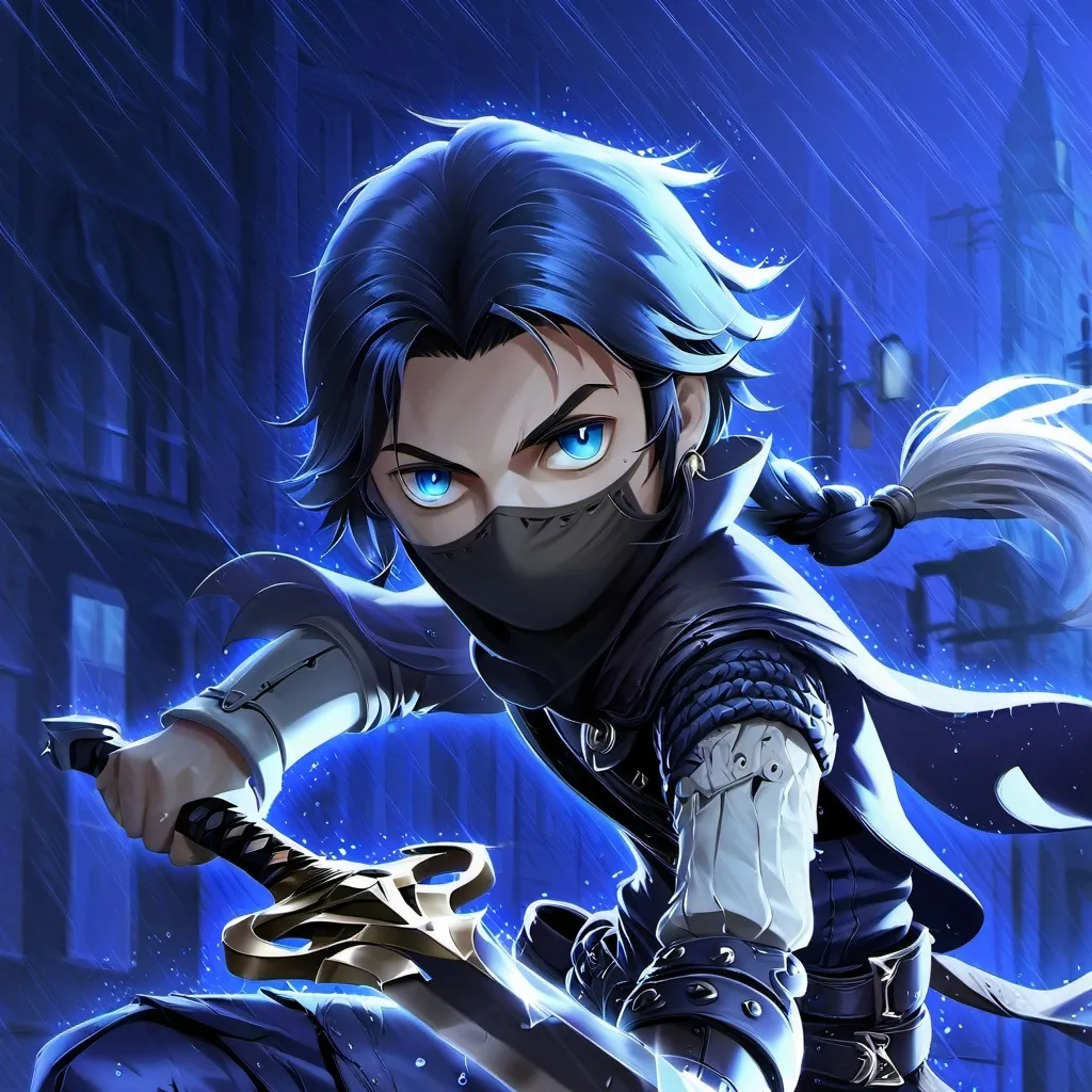 chat with ai character: assassin boy