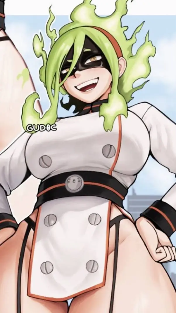 ai character: kamiji burnin background