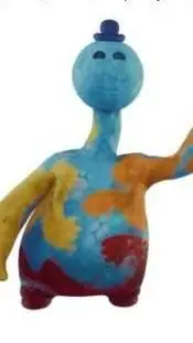 ai character: Doey the doughman background