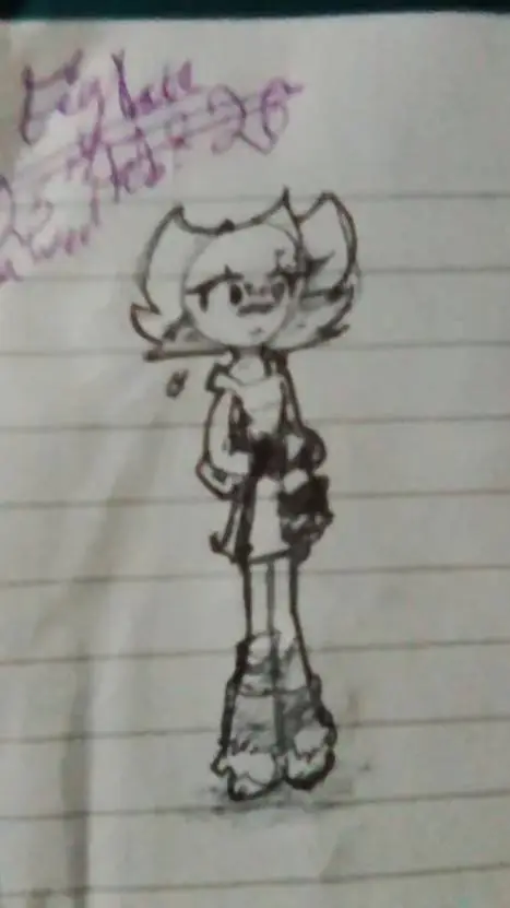 ai character: Painty Lainty background