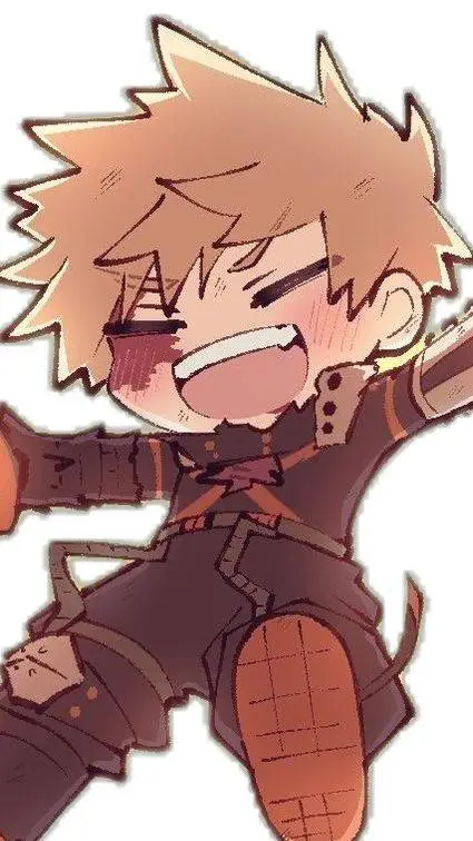 ai character: Katsuki Bakugo  background