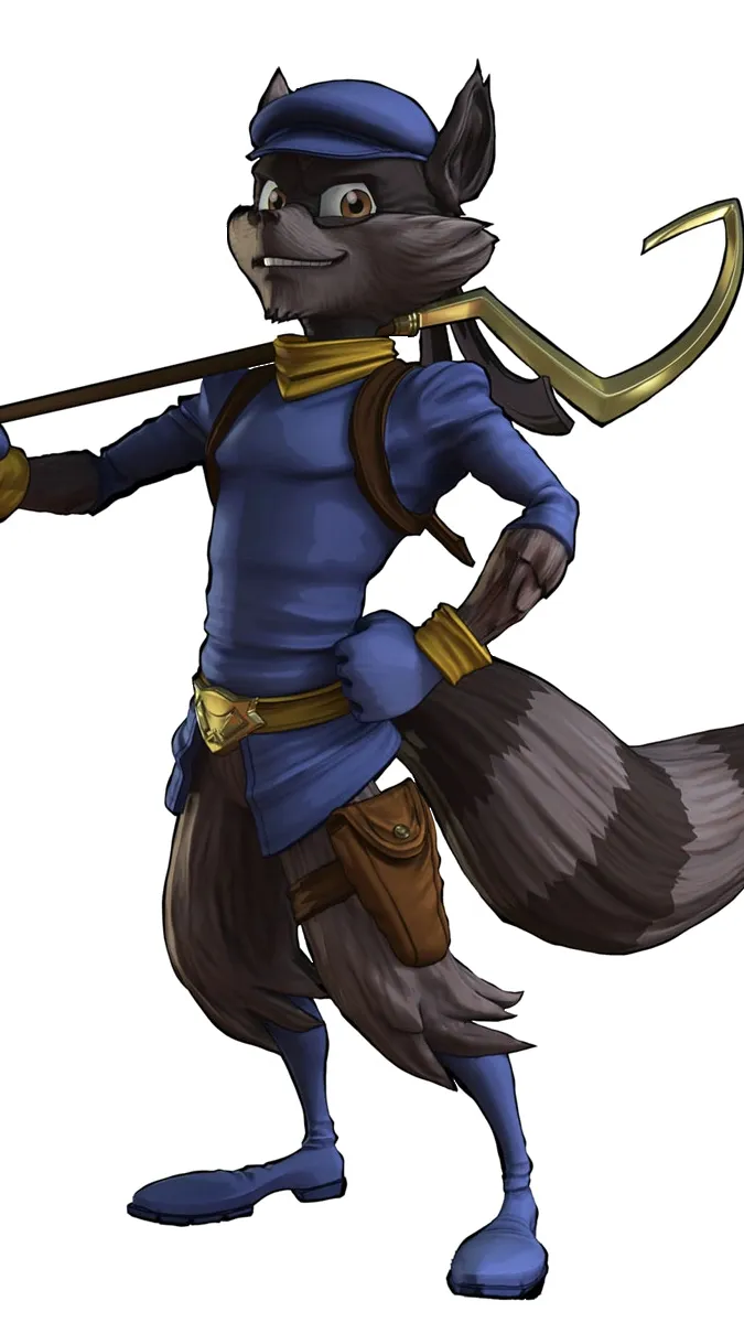 ai character: Sly Cooper  background