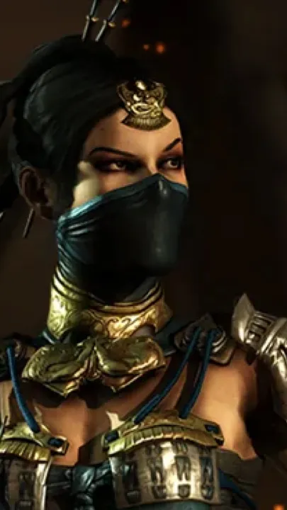 ai character: Kitana  background