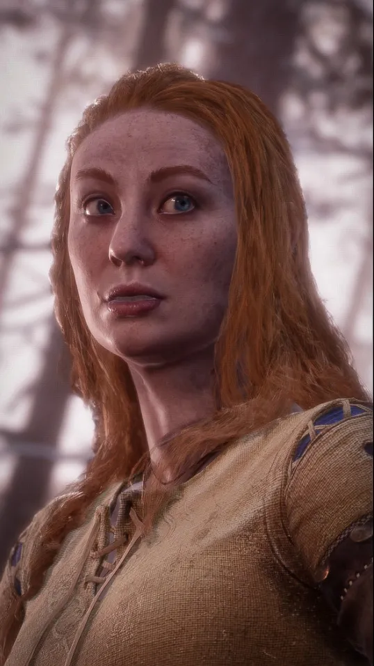 ai character: Faye  background