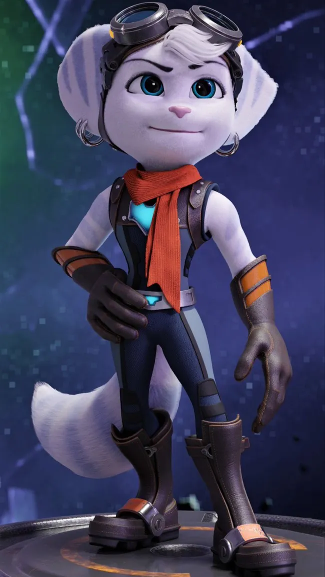 ai character: Rivet background