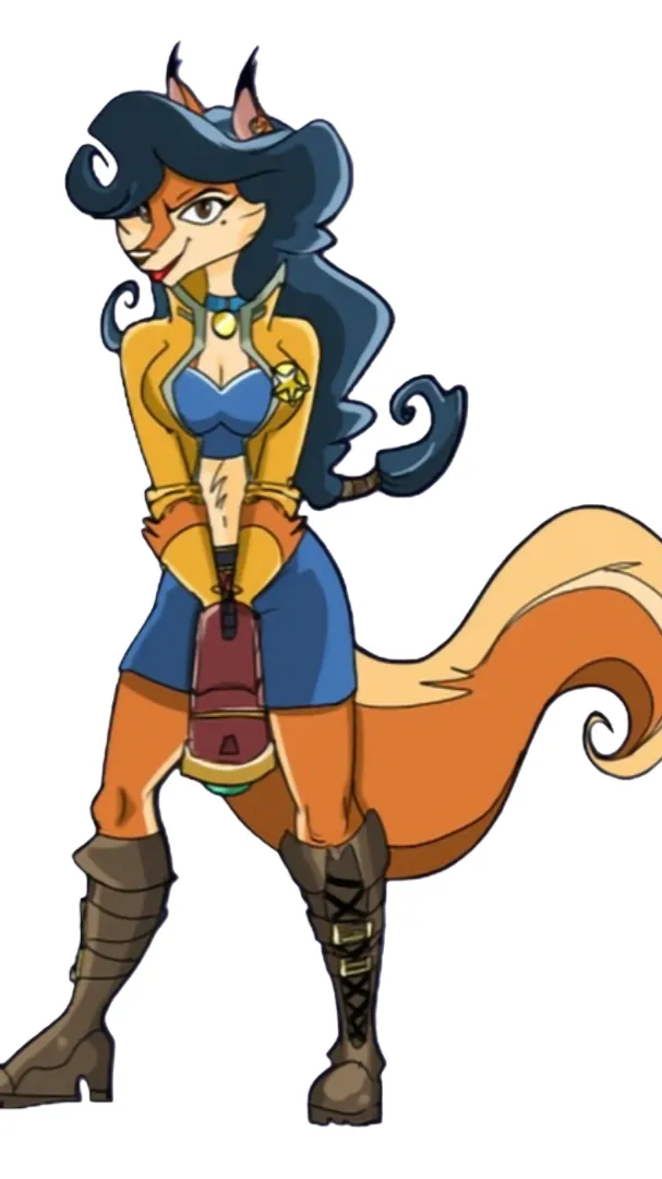 ai character: Carmelita  background