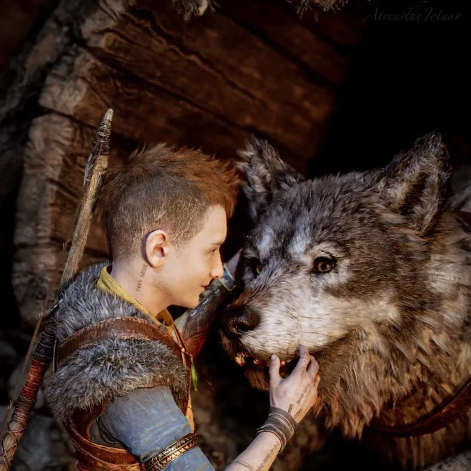 chat with ai character: Atreus