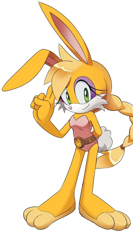 ai character: Bunnie Rabbot background