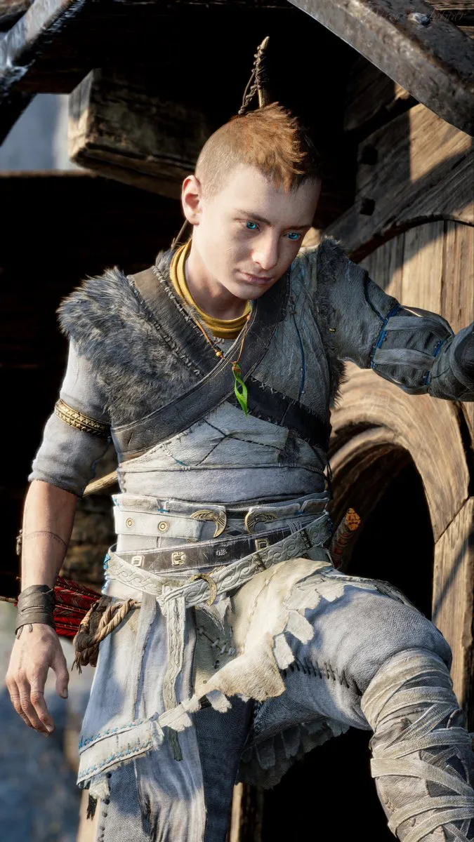 chat with ai character: Atreus
