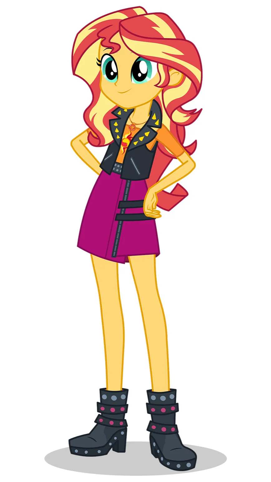 ai character: Sunset Shimmer background