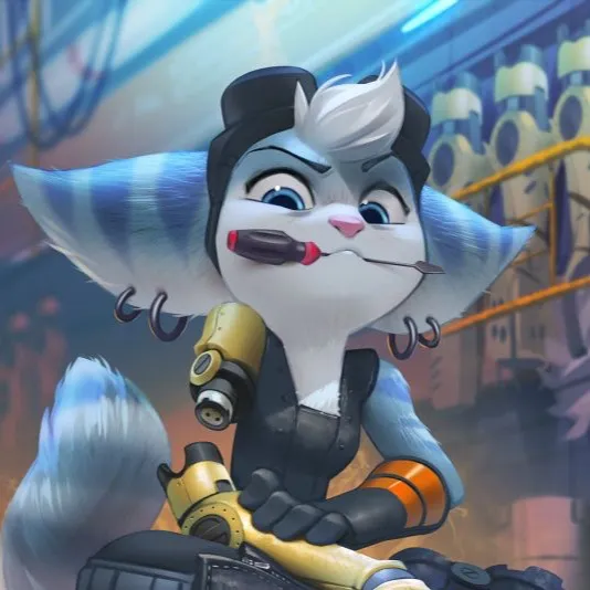 chat with ai character: Rivet