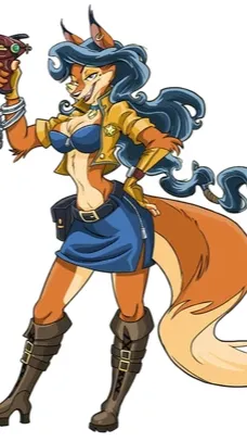 ai character: Carmelita Fox background