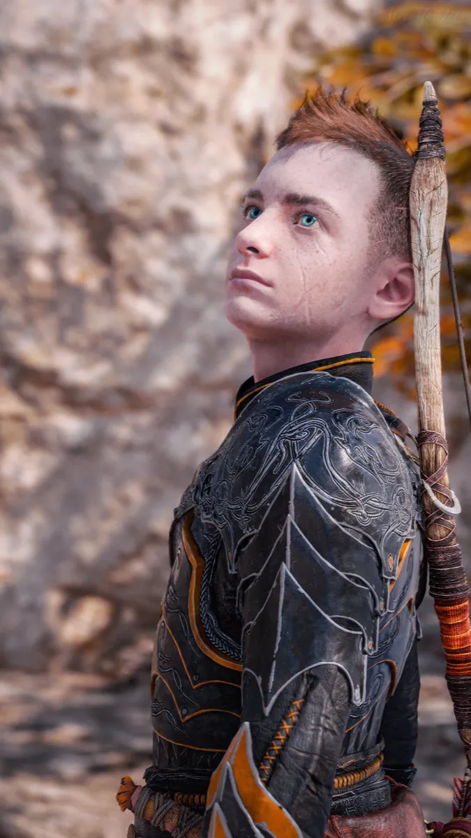 ai character: Atreus  background