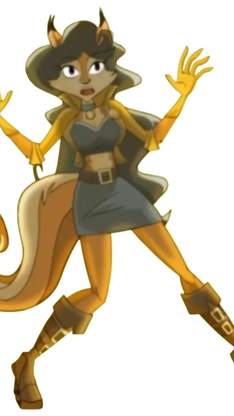 ai character: Carmelita Fox background