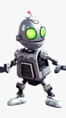 ai character: Clank background