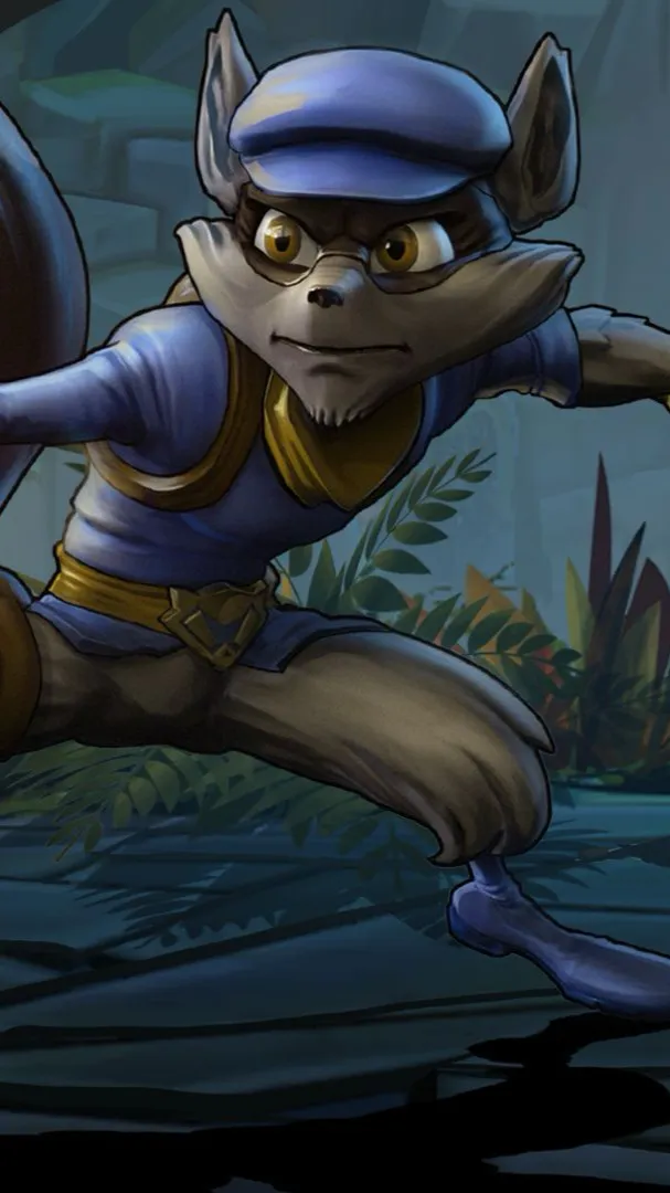 ai character: Sly Cooper  background