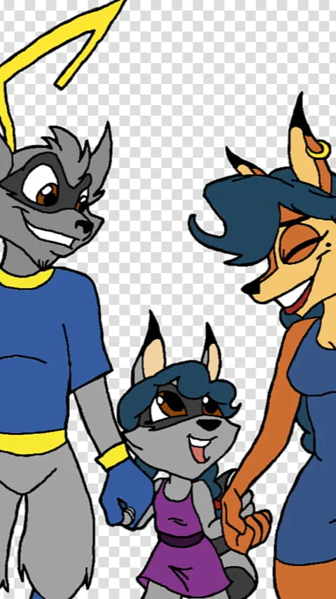 ai character: Sly Cooper  background