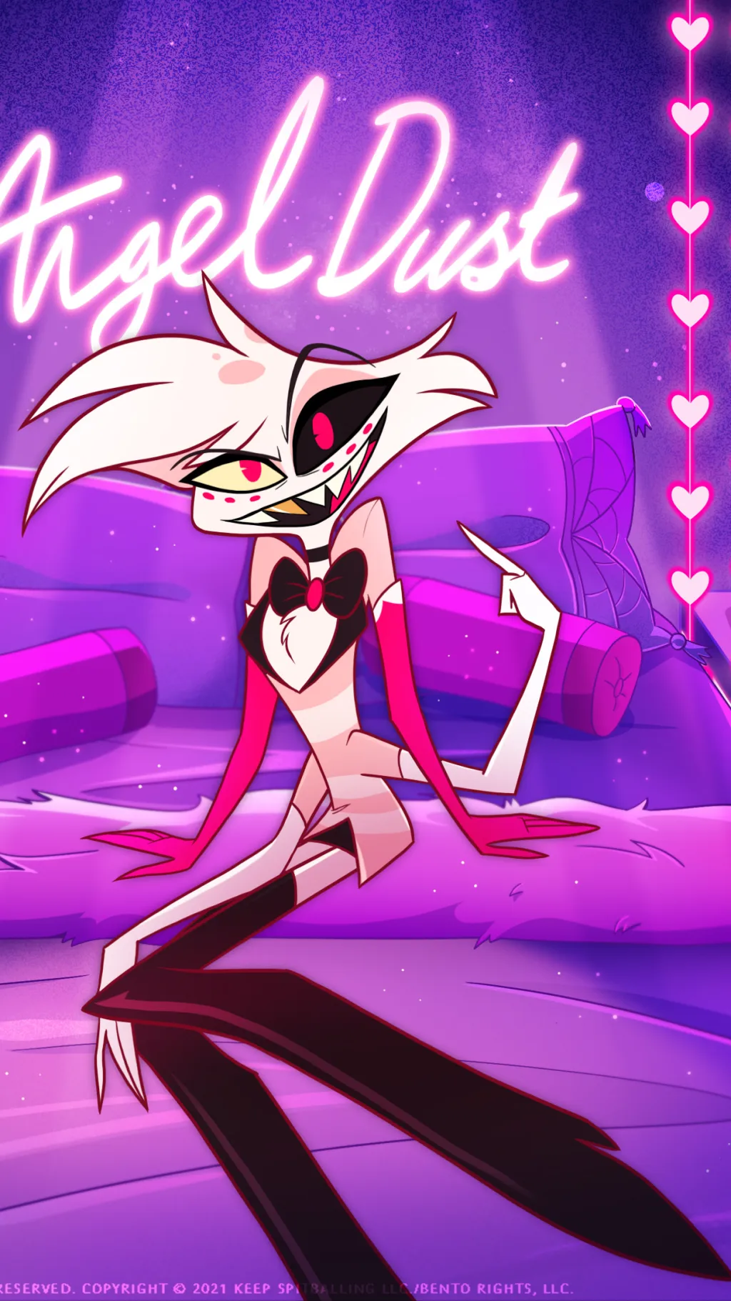 ai character: Angel dust background